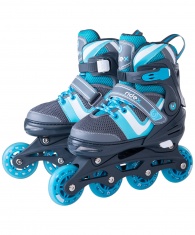 Ролики раздвижные Ridex Wing Blue, пластиковая рама купить в Минске. Ролики раздвижные Ridex Wing Blue, пластиковая рама купить в Минске.