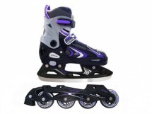 Коньки хоккейные  раздвижные VIMPEX SPORT PW-223A-1 (фиолетовые) купить в Минске. Коньки хоккейные  раздвижные VIMPEX SPORT PW-223A-1 (фиолетовые) купить в Минске.