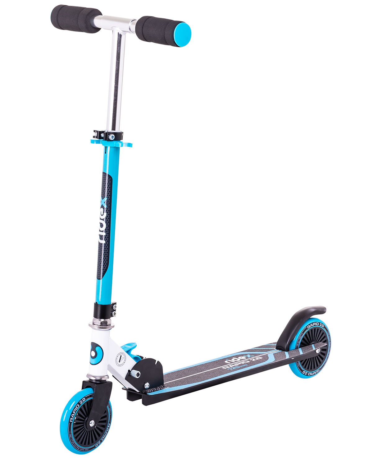 Самокат 2-х колесный RIDEX Rapid 2.0 125 мм, синий купить в Минске. Самокат 2-х колесный RIDEX Rapid 2.0 125 мм, синий купить в Минске.