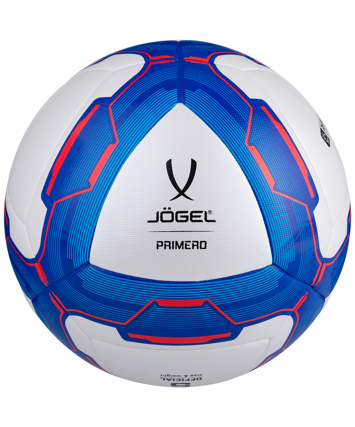 Мяч футбольный Jögel Primero №4, белый/синий/красный купить в Минске. Мяч футбольный Jögel Primero №4, белый/синий/красный купить в Минске.