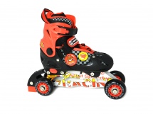Роликовые коньки-квады, черно-красные, PW-126 CJ купить в Минске. Роликовые коньки-квады, черно-красные, PW-126 CJ купить в Минске.