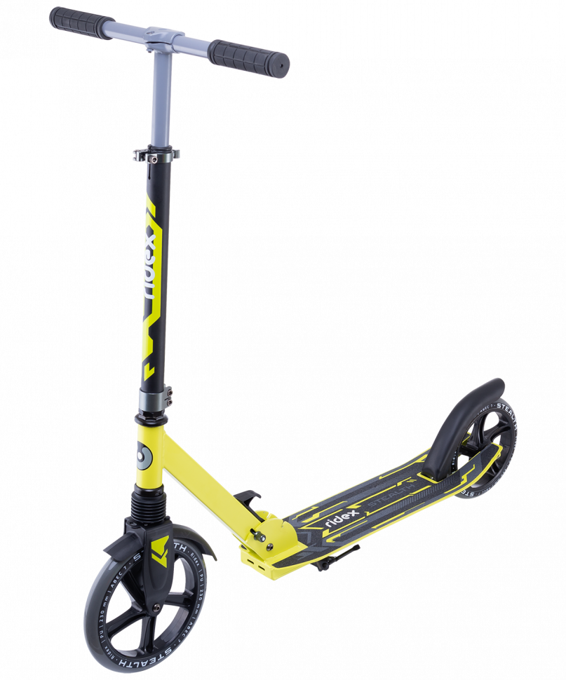 Самокат Ridex Stealth 230/200 мм - Зелёный купить в Минске. Самокат Ridex Stealth 230/200 мм - Зелёный купить в Минске.