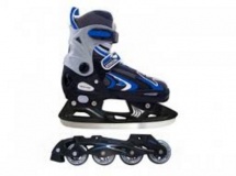 Коньки для хоккея,  раздвижные VIMPEX SPORT PW-223A-1 (синие) на пластиковой раме со съемным лезвием купить в Минске. Коньки для хоккея,  раздвижные VIMPEX SPORT PW-223A-1 (синие) на пластиковой раме со съемным лезвием купить в Минске.