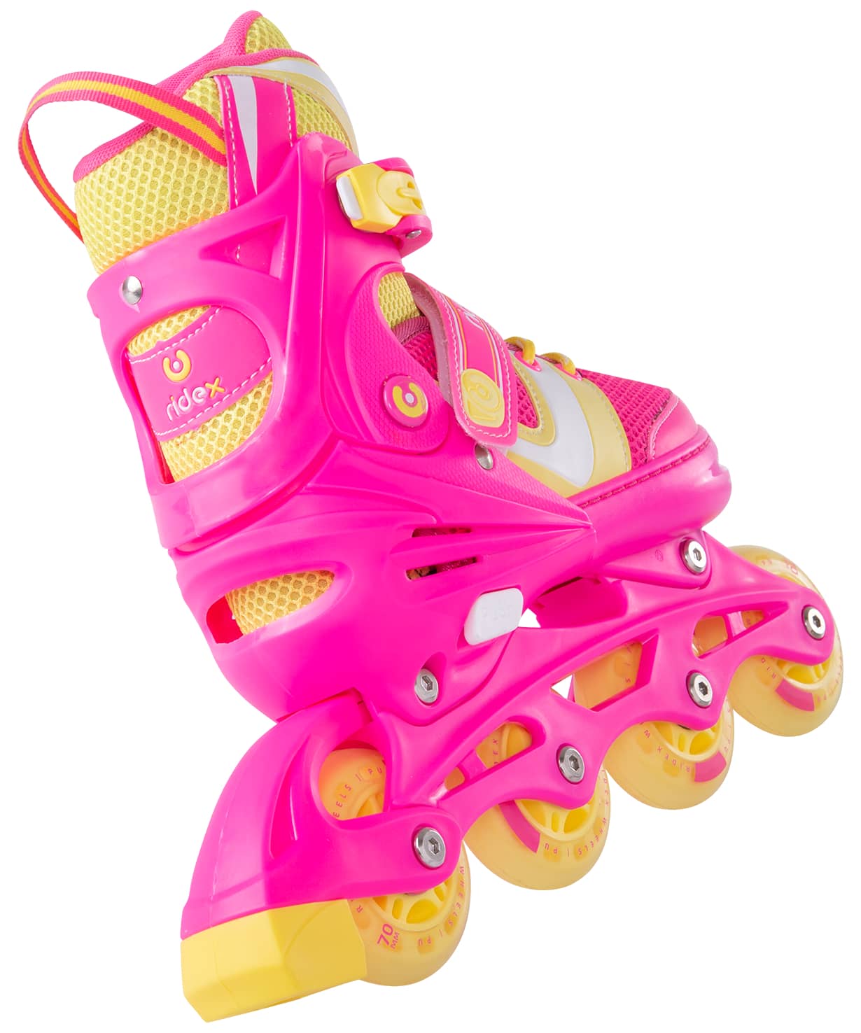 Ролики раздвижные Ridex Wing Pink, пластиковая рама купить в Минске. Ролики раздвижные Ridex Wing Pink, пластиковая рама купить в Минске.