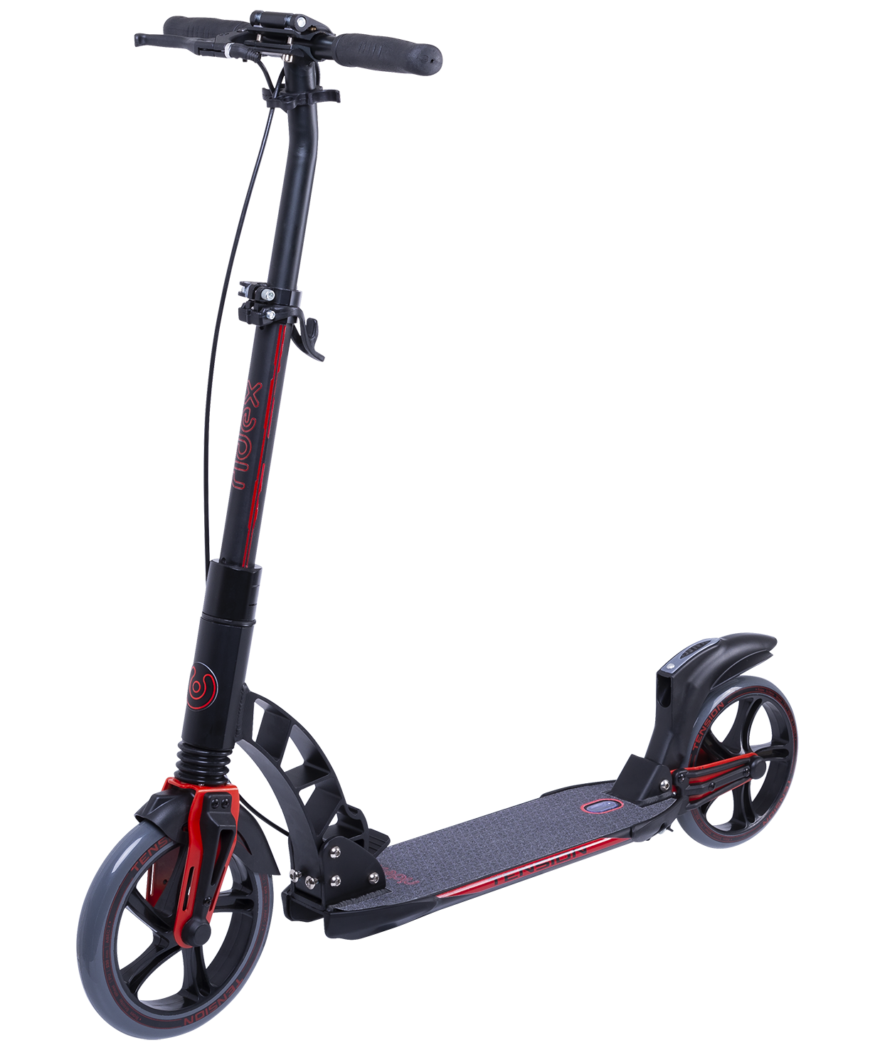 Самокат 2-х колесный RIDEX Tension 230/200 мм, с ручным тормозом купить в Минске. Самокат 2-х колесный RIDEX Tension 230/200 мм, с ручным тормозом купить в Минске.