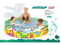 Бассейн детский, каркасный Dinosaur RIGID  POOL JL017129NPF (1380 л) купить в Минске. Бассейн детский, каркасный Dinosaur RIGID  POOL JL017129NPF (1380 л) купить в Минске.
