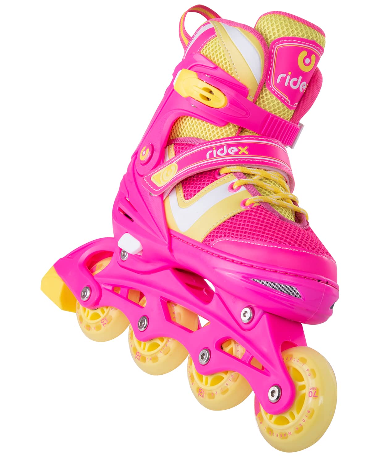 Ролики раздвижные Ridex Wing Pink, пластиковая рама купить в Минске. Ролики раздвижные Ridex Wing Pink, пластиковая рама купить в Минске.