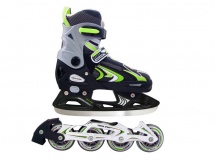 Коньки хоккейные,  раздвижные VIMPEX SPORT PW-223A-1 (зеленые) на алюминиевой раме со съемным лезвием купить в Минске. Коньки хоккейные,  раздвижные VIMPEX SPORT PW-223A-1 (зеленые) на алюминиевой раме со съемным лезвием купить в Минске.