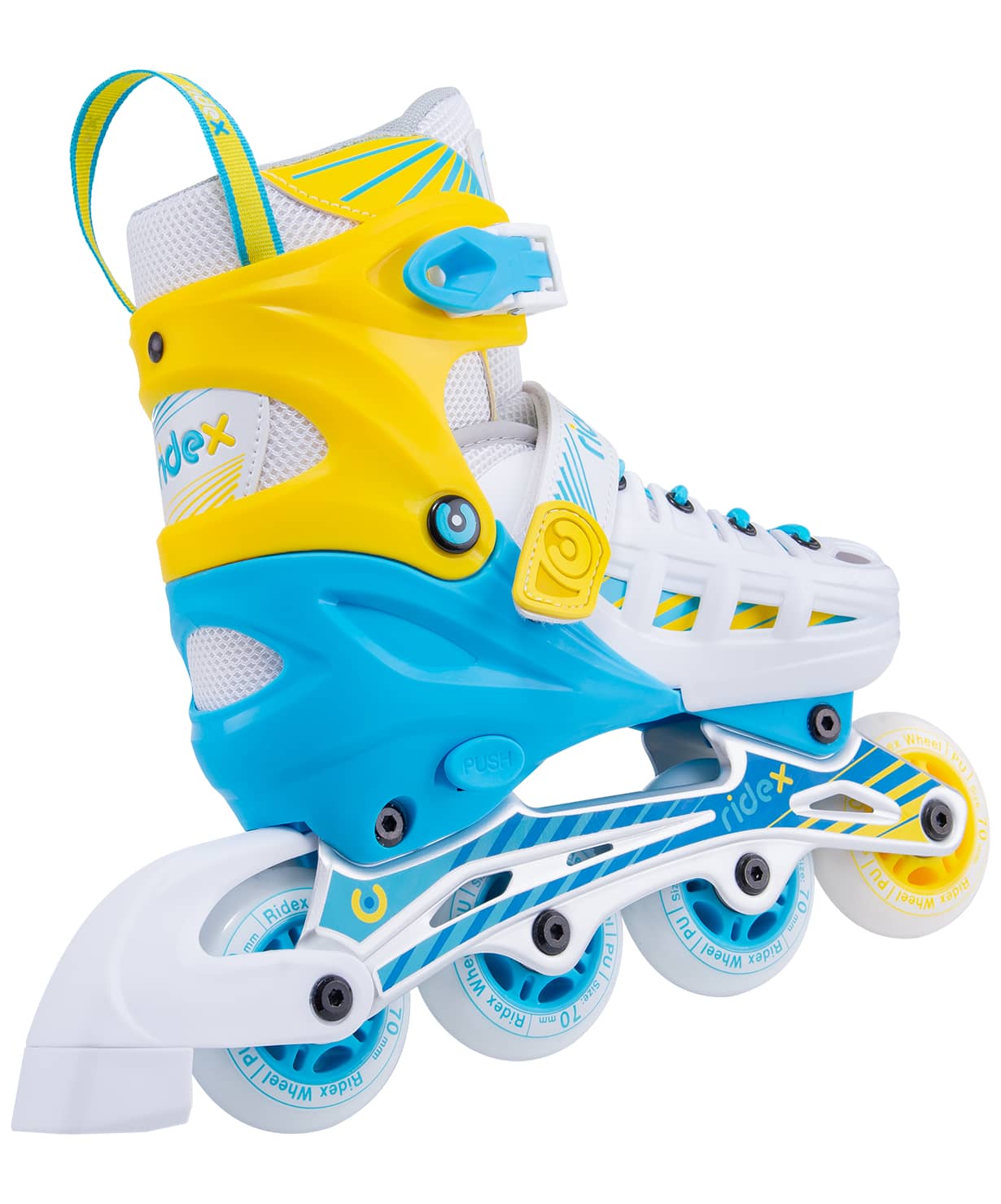 Ролики раздвижные Ridex Twist Yellow (алюминиевая рама) купить в Минске. Ролики раздвижные Ridex Twist Yellow (алюминиевая рама) купить в Минске.