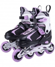 Ролики раздвижные Ridex Allure Purple (алюминиевая рама) купить в Минске. Ролики раздвижные Ridex Allure Purple (алюминиевая рама) купить в Минске.