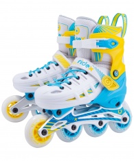 Ролики раздвижные Ridex Twist Yellow (алюминиевая рама) купить в Минске. Ролики раздвижные Ridex Twist Yellow (алюминиевая рама) купить в Минске.