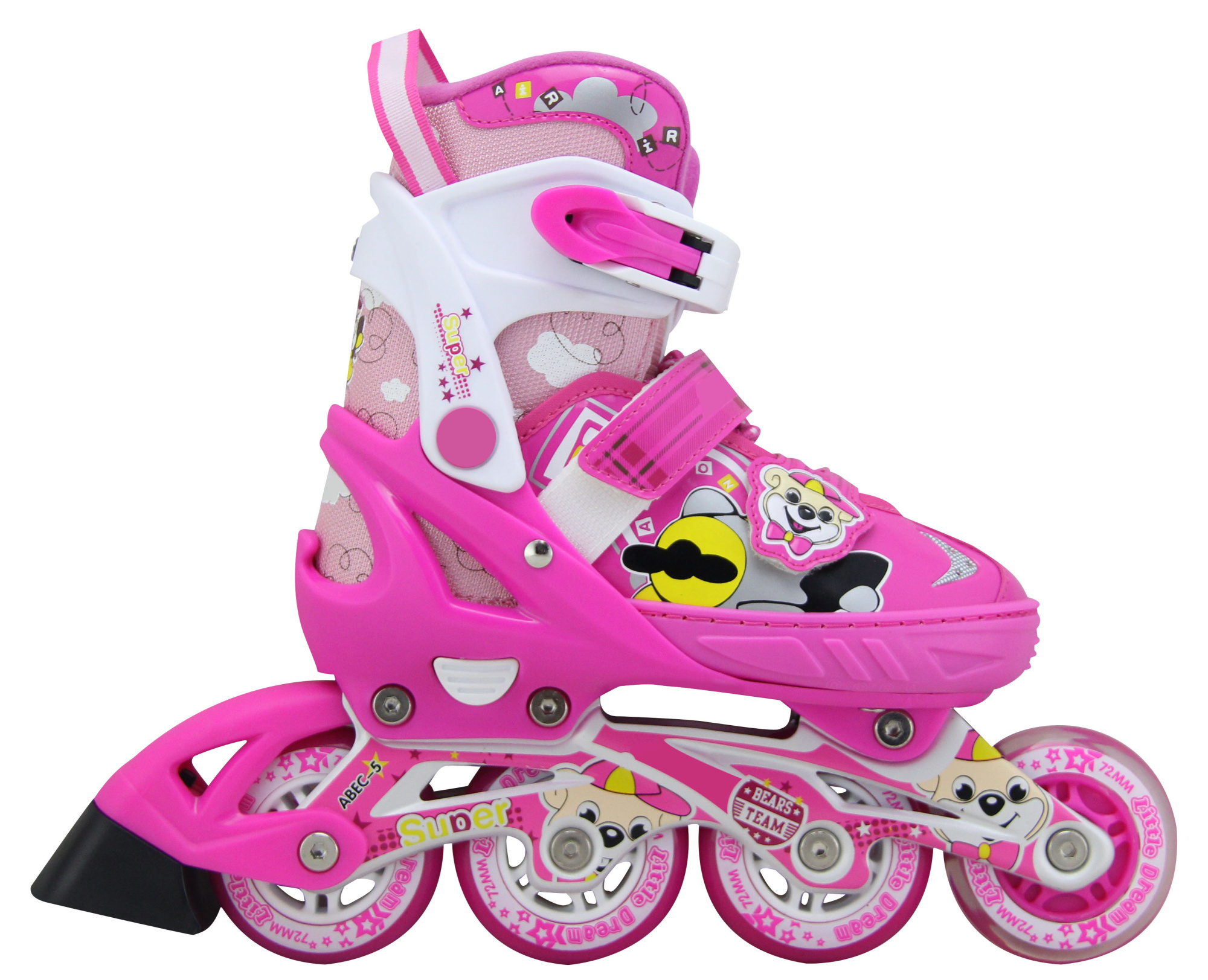 Ролики раздвижные Vimpex Sport для девочек 153B-4 купить в Минске. Ролики раздвижные Vimpex Sport для девочек 153B-4 купить в Минске.